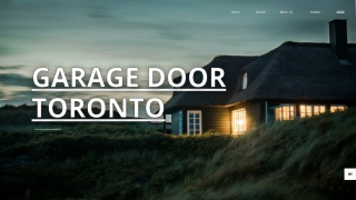 Garage door Toronto