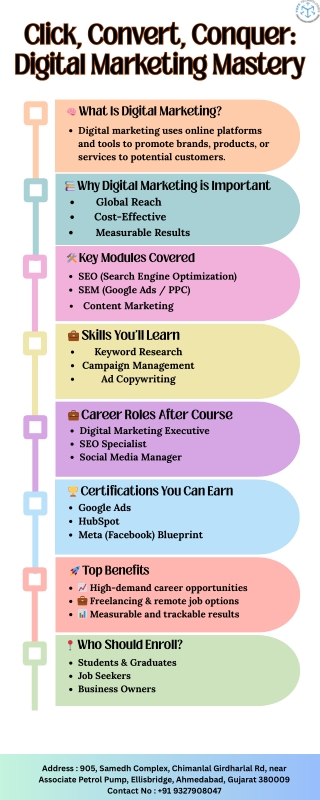 Click, Convert, Conquer: Digital Marketing Mastery