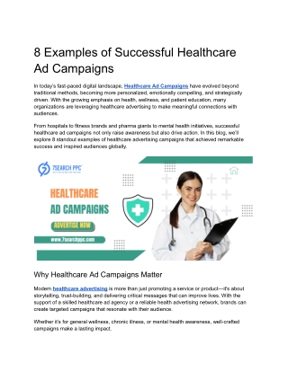 8 Examples of Successful Healthcare Ad Campaigns