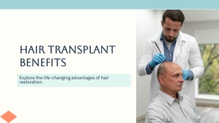 Top 5 Benefits of Getting a Hair Transplant