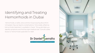 Treatment Options for Hemorrhoids in Dubai