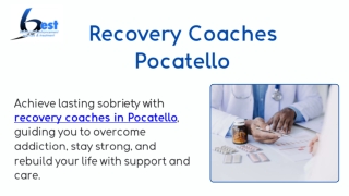 Recovery Coaches Pocatello