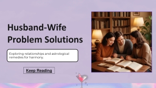 Husband Wife Relationship Solution