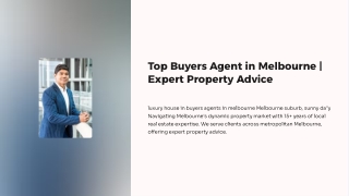 Your Trusted Buyers Agent in Melbourne | Stress-Free Buying