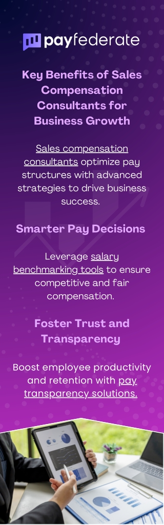 Key Benefits of Sales Compensation Consultants for Business Growth