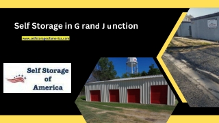 Self Storage in Grand Junction - www.selfstorageofamerica.com
