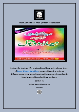 Urdu Bayans | Difaahlesunnat.com