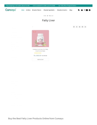 Natural Support for Fatty Liver Health | CureAyU