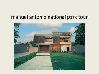 manuel antonio national park tour