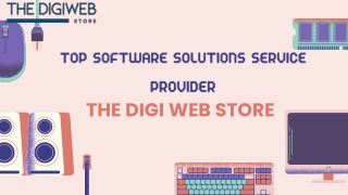 Top Software Solutions Service Provider - The Digi Web Store
