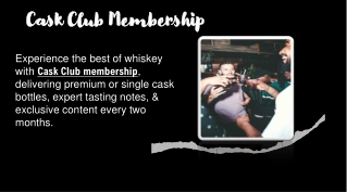 Cask Club Membership