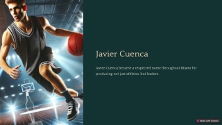 Javier Cuenca  Basketball Academy