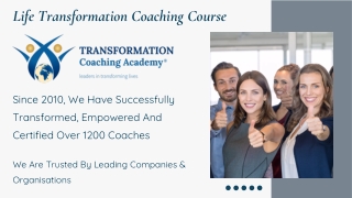 Life Transformation Coaching Course