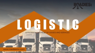 Expert Logistic Company in Bakersfield for Small and Large Businesses