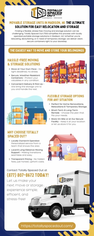 Choose Ultimate Solution With Movable Storage Units in Madison, WI