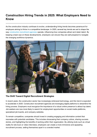 Construction Hiring Trends in 2025 What Employers Need to Know