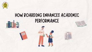 How Boarding Enhances Academic Performance