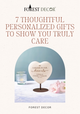 Heartfelt Personalized Gifts Crafted to Last a Lifetime