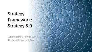 Unlocking Growth with Strategy 5.0 Framework