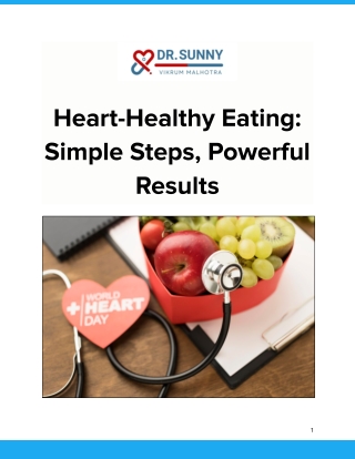 Heart Wellness Unlocked: Everyday Eating Tips