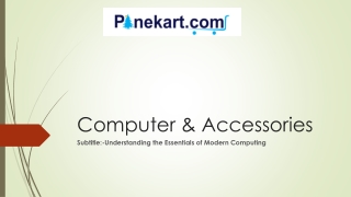 Computer & Accessories