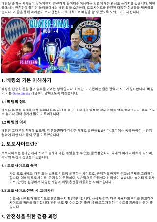 안전하게 즐기는 놀이터에서의 베팅 팁