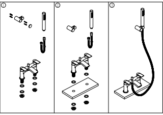 WRAS Bath Shower Mixer Tap - Installation Manual