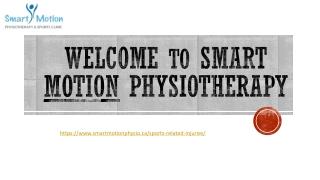 Expert Sports Injury Physiotherapy at Smart Motion Physiotherapy