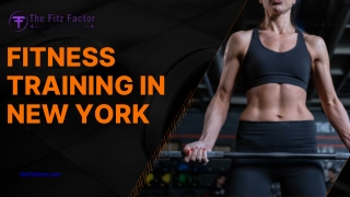 The Fitz Factor | New York Fitness Training