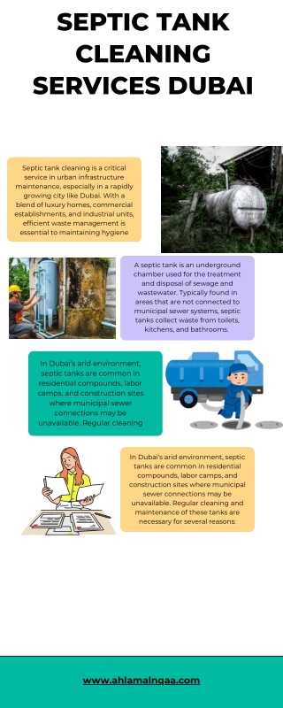 septic tank cleaning services dubai