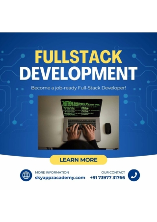 Fullstack development course in coimbatore