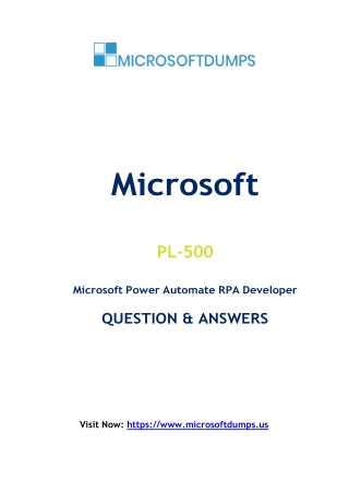 Why PL-500 Exam Dumps Are Changing the Game for Microsoft Professionals
