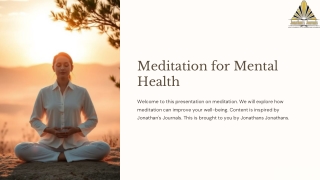 Meditation for Mental Health: Daily Routines for Better Emotional Care