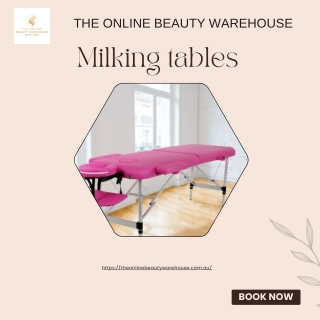 Milking tables near me