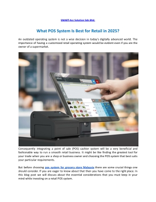 What POS System Is Best for Retail in 2025