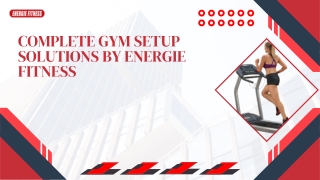 Your One-Stop Solution for a Complete Gym Setup
