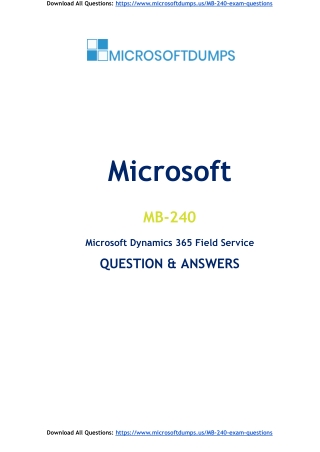 Discover the Impact of MB-240 Exam Dumps for Microsoft Certification Success