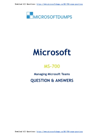Why Wise Candidates Are Using MS-700 Exam Dumps for Microsoft Certification