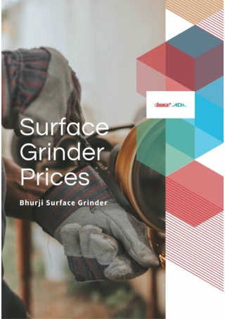 India’s #1 Surface Grinder Since 1967 – Bhurji Engineering Excellence You Can Trust