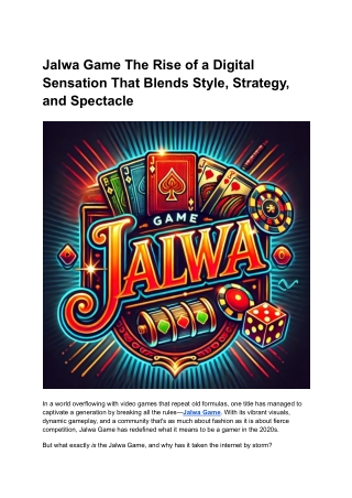 Jalwa Game (2)