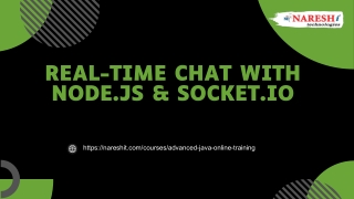 Real-Time Chat with Node.js & Socket.io
