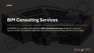 BIM Consulting Services - BIMPRO LLC