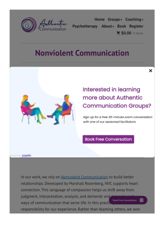 Nonviolent Communication Course Online