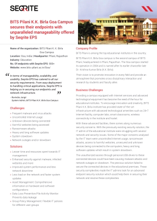 BITS Pilani K. K. Birla, Goa Campus