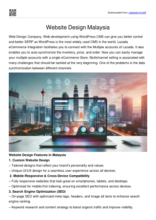 Website Design Malaysia