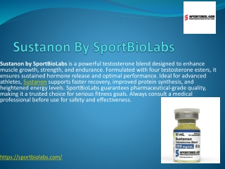 Sustanon By SportBioLabs