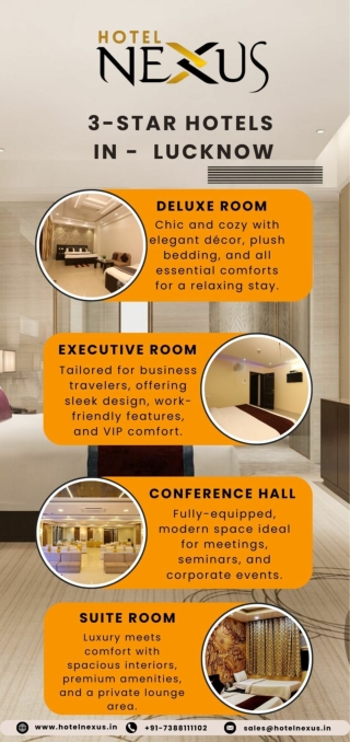 3 -Star -Hotel- In- Lucknow-infographics