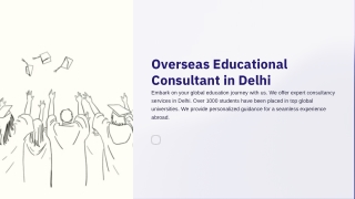 Overseas Educational Consultant in Delhi