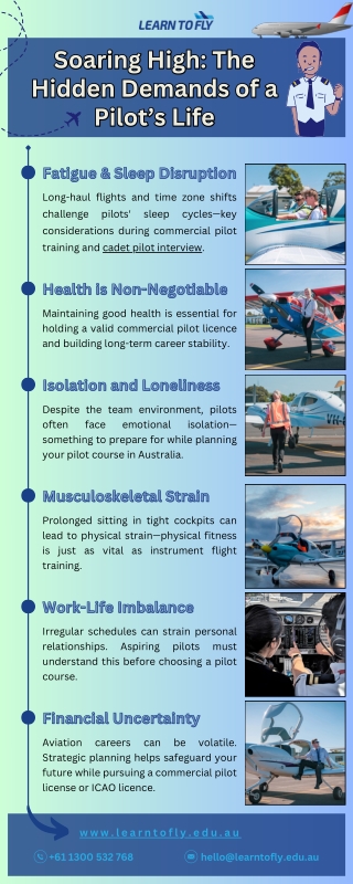 Soaring High: The Hidden Demands of a Pilot’s Life