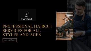 Professional Haircut Services for All Styles and Ages